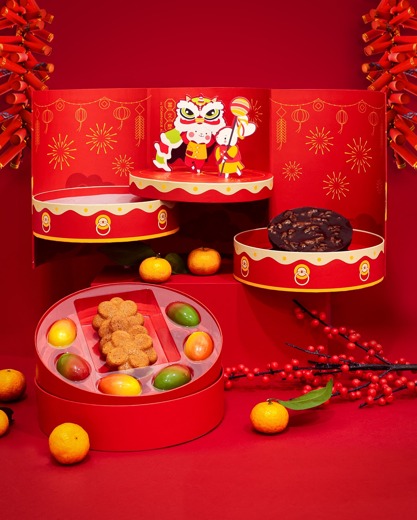 5 Dang Wen Li by Dominique Ansel Prosperous Lion Dance Gift Box