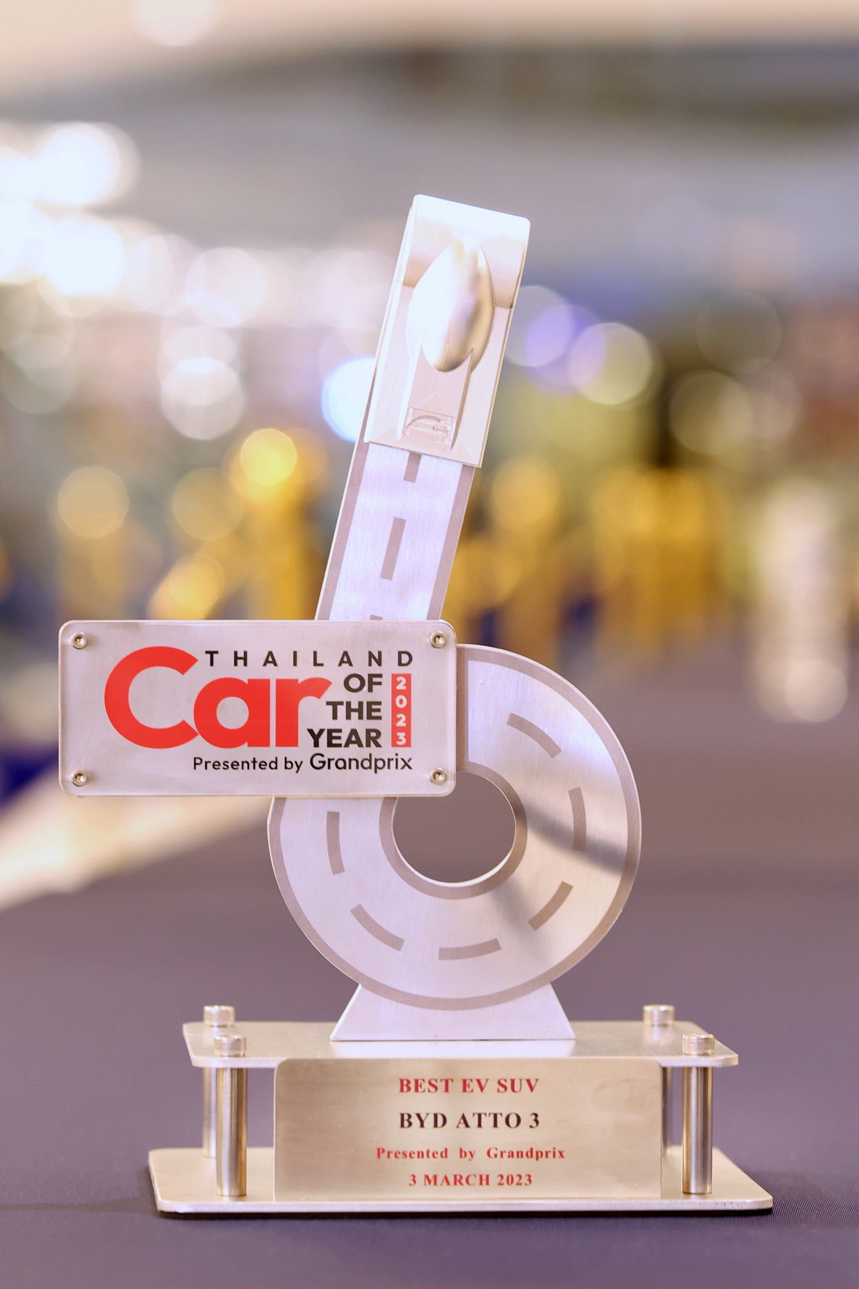 รางวัล Best EV SUV ในงาน Car of the Year 2023